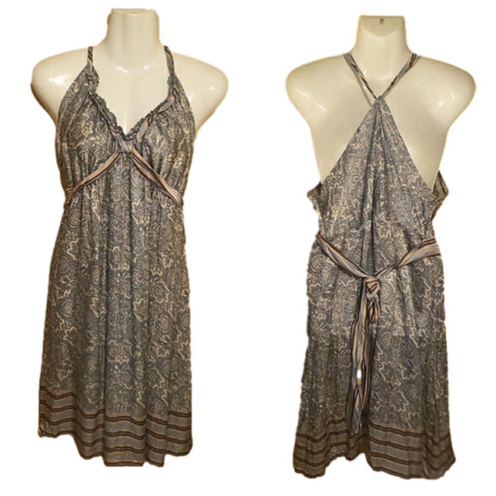 NWOT..BCBG MAXAZRIA 100% SILK Dress L